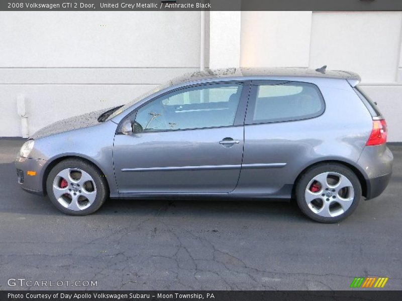  2008 GTI 2 Door United Grey Metallic