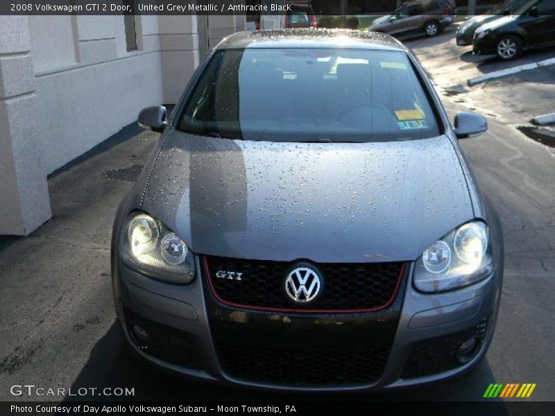 United Grey Metallic / Anthracite Black 2008 Volkswagen GTI 2 Door