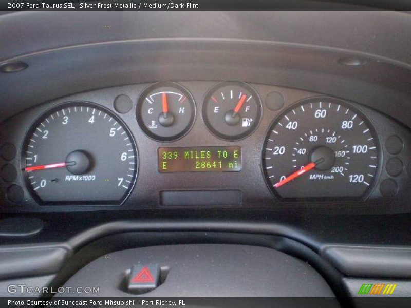 Silver Frost Metallic / Medium/Dark Flint 2007 Ford Taurus SEL