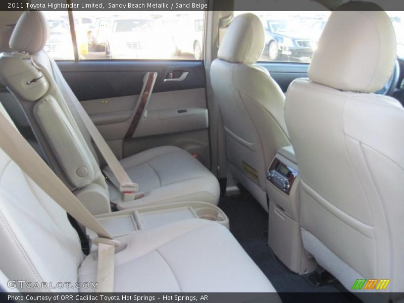 Sandy Beach Metallic / Sand Beige 2011 Toyota Highlander Limited
