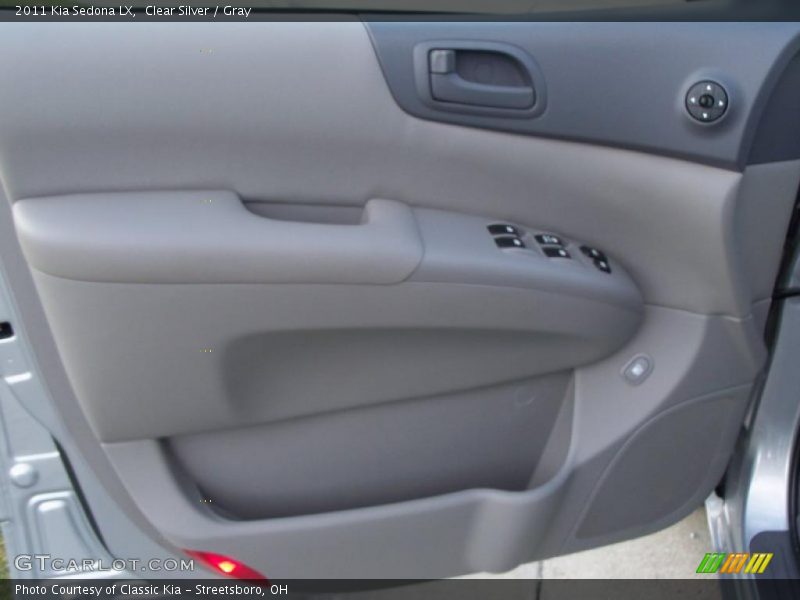 Clear Silver / Gray 2011 Kia Sedona LX