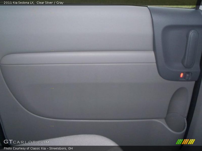 Clear Silver / Gray 2011 Kia Sedona LX
