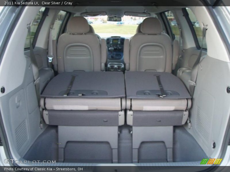 Clear Silver / Gray 2011 Kia Sedona LX