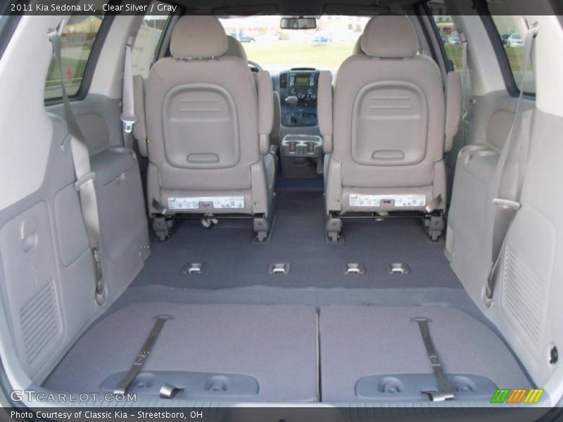 Clear Silver / Gray 2011 Kia Sedona LX