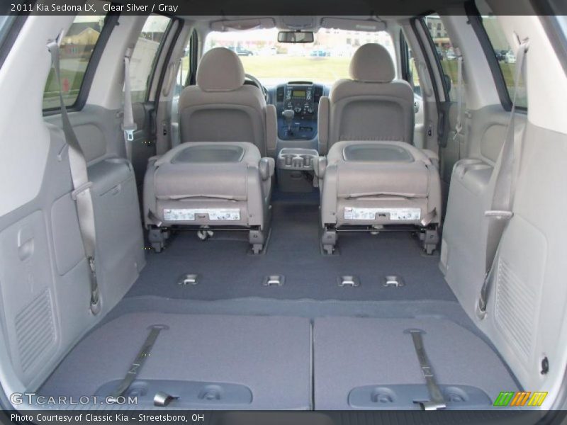Clear Silver / Gray 2011 Kia Sedona LX