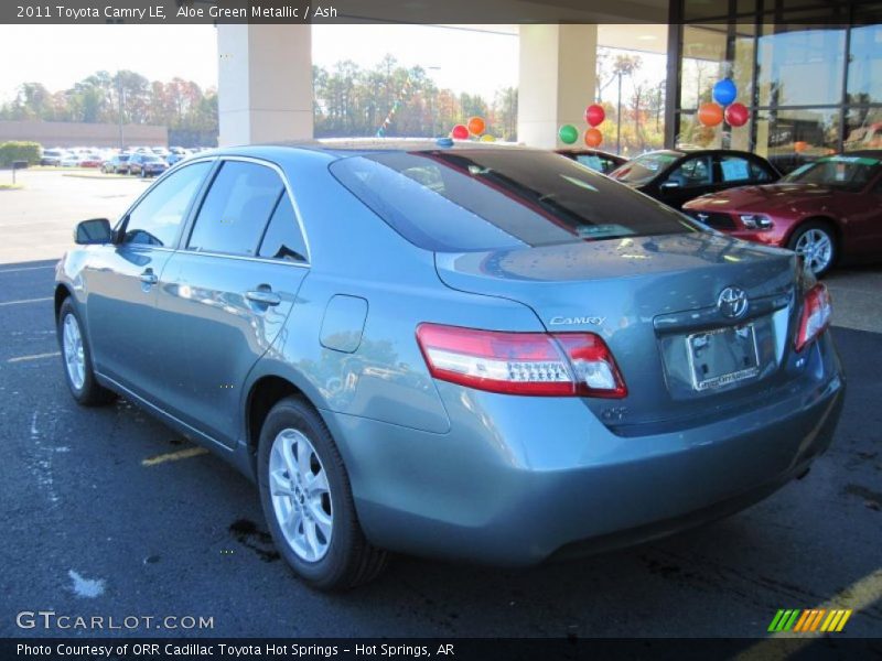 Aloe Green Metallic / Ash 2011 Toyota Camry LE