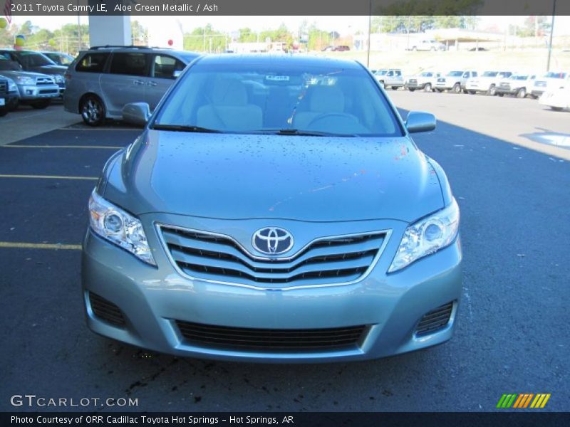 Aloe Green Metallic / Ash 2011 Toyota Camry LE