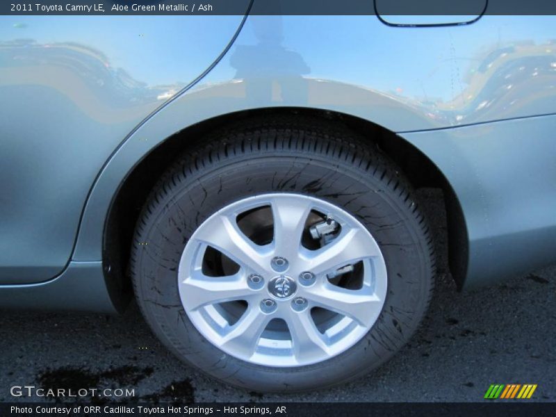 Aloe Green Metallic / Ash 2011 Toyota Camry LE