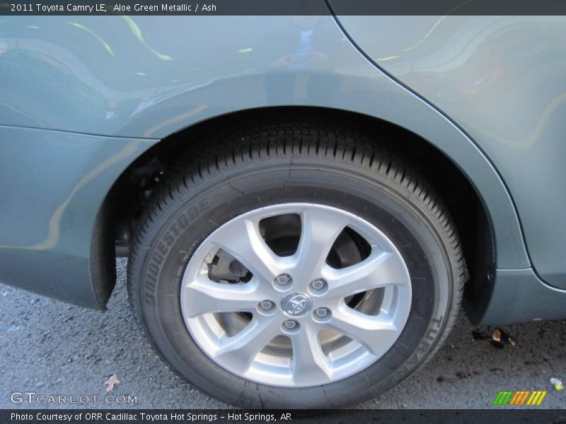 Aloe Green Metallic / Ash 2011 Toyota Camry LE