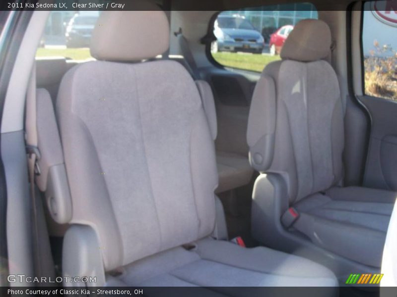 Clear Silver / Gray 2011 Kia Sedona LX