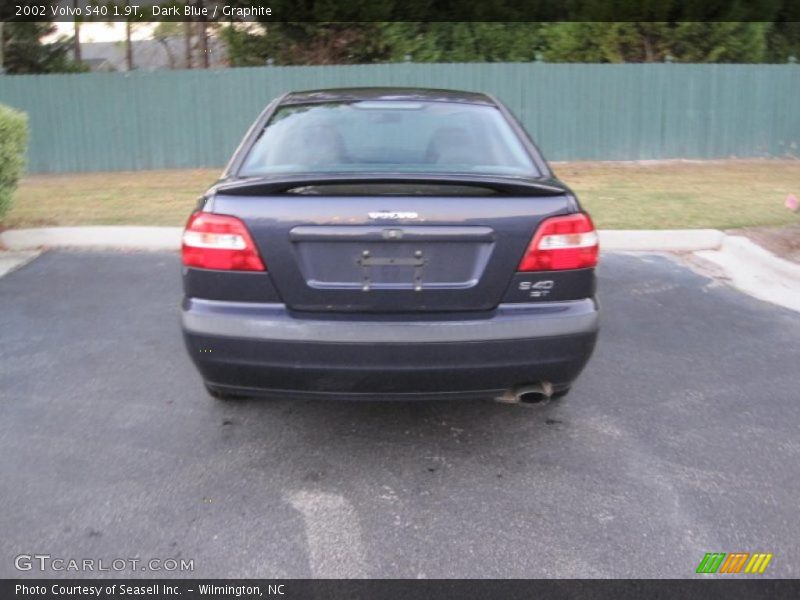 Dark Blue / Graphite 2002 Volvo S40 1.9T
