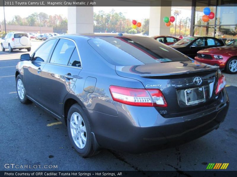 Magnetic Gray Metallic / Ash 2011 Toyota Camry LE