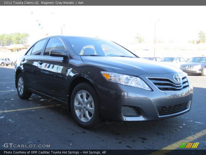 Magnetic Gray Metallic / Ash 2011 Toyota Camry LE