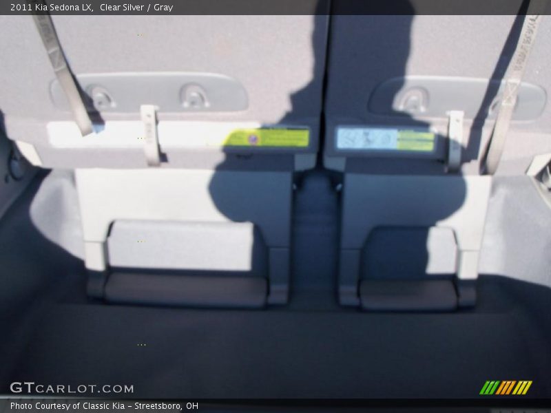 Clear Silver / Gray 2011 Kia Sedona LX