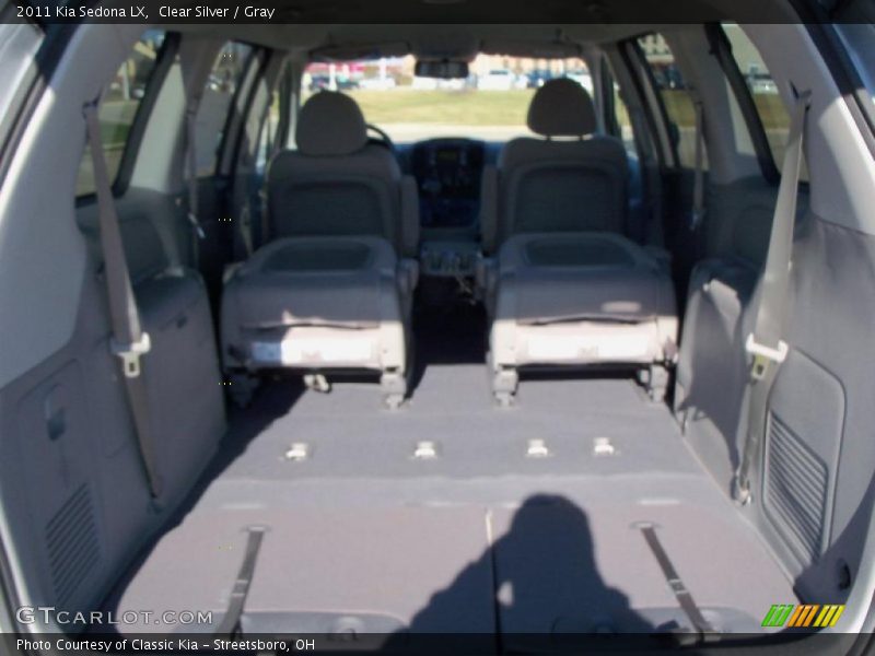 Clear Silver / Gray 2011 Kia Sedona LX