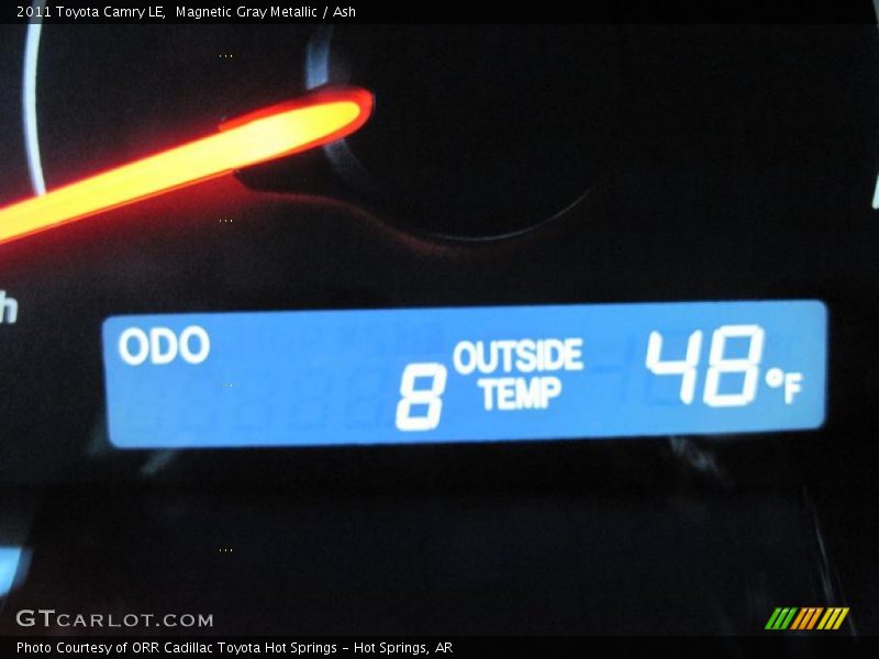 Magnetic Gray Metallic / Ash 2011 Toyota Camry LE