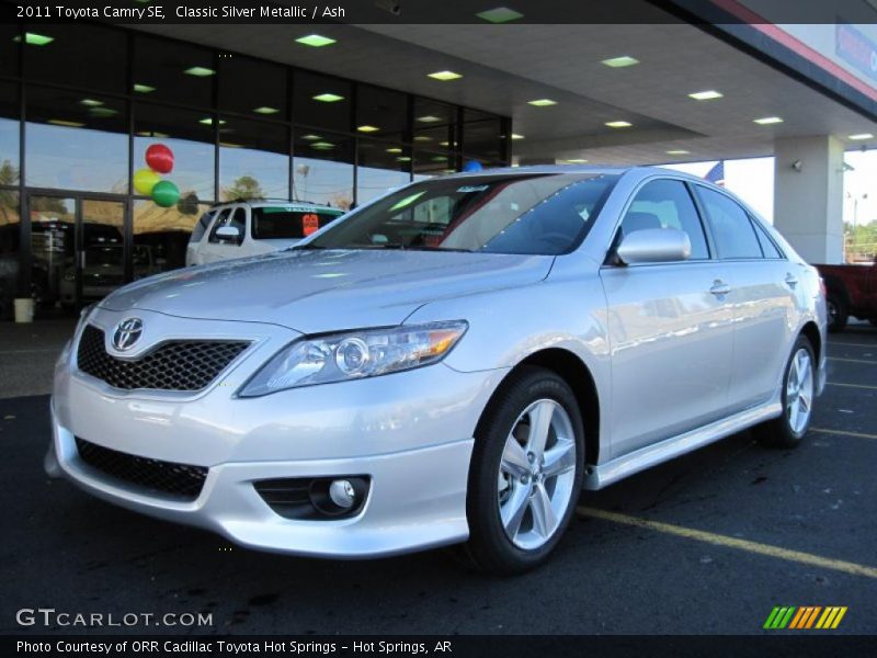 Classic Silver Metallic / Ash 2011 Toyota Camry SE