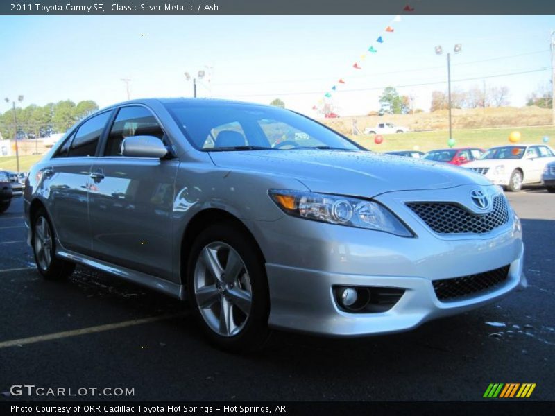 Classic Silver Metallic / Ash 2011 Toyota Camry SE
