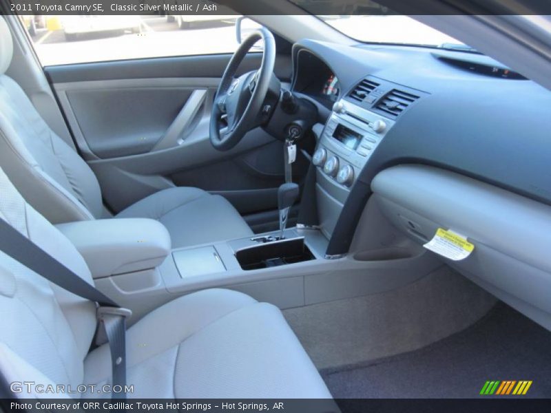 Classic Silver Metallic / Ash 2011 Toyota Camry SE