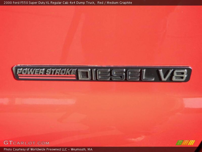  2000 F550 Super Duty XL Regular Cab 4x4 Dump Truck Logo