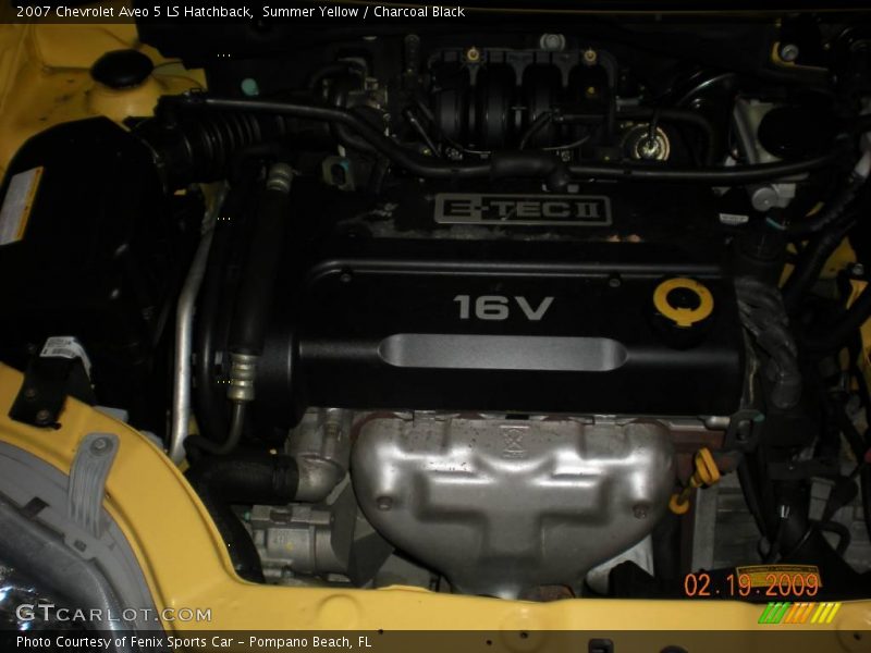 Summer Yellow / Charcoal Black 2007 Chevrolet Aveo 5 LS Hatchback