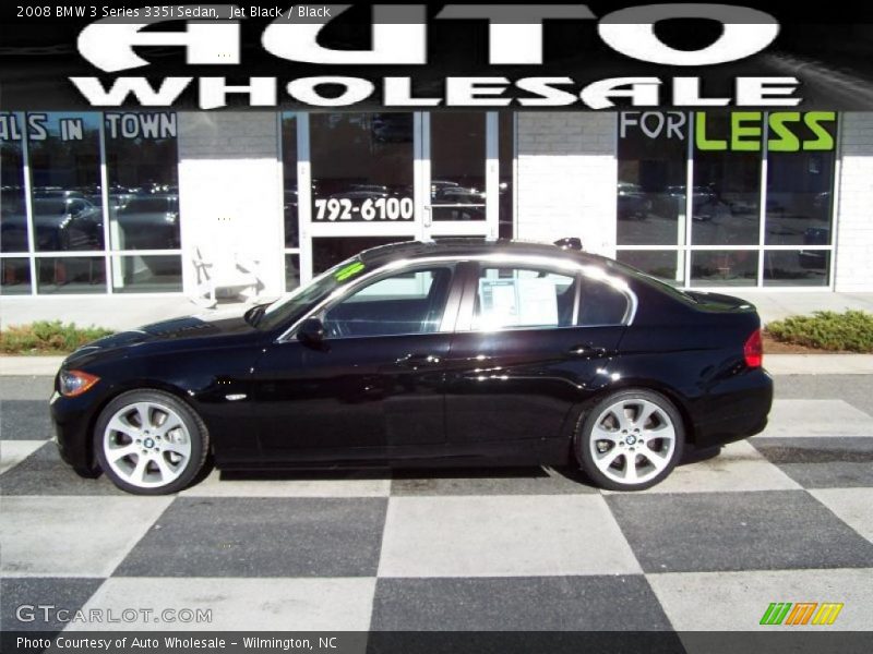 Jet Black / Black 2008 BMW 3 Series 335i Sedan