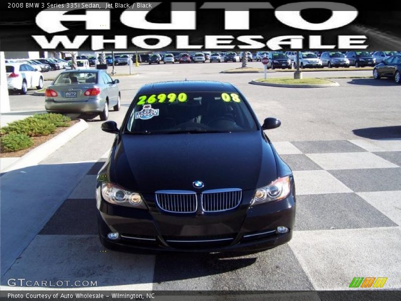 Jet Black / Black 2008 BMW 3 Series 335i Sedan