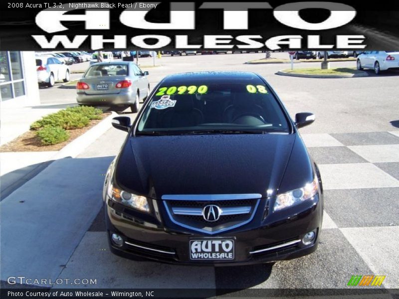Nighthawk Black Pearl / Ebony 2008 Acura TL 3.2