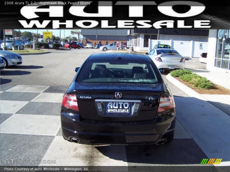 Nighthawk Black Pearl / Ebony 2008 Acura TL 3.2