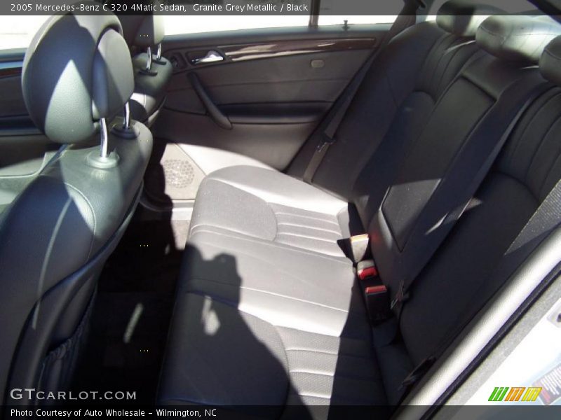 Granite Grey Metallic / Black 2005 Mercedes-Benz C 320 4Matic Sedan