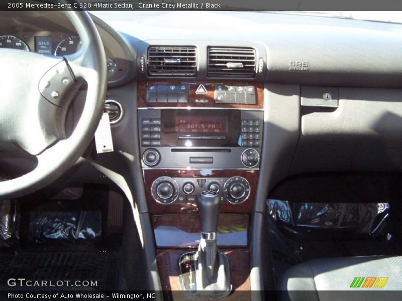 Granite Grey Metallic / Black 2005 Mercedes-Benz C 320 4Matic Sedan
