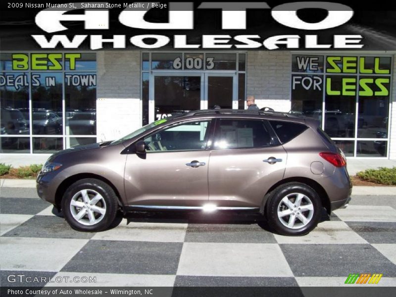 Saharan Stone Metallic / Beige 2009 Nissan Murano SL