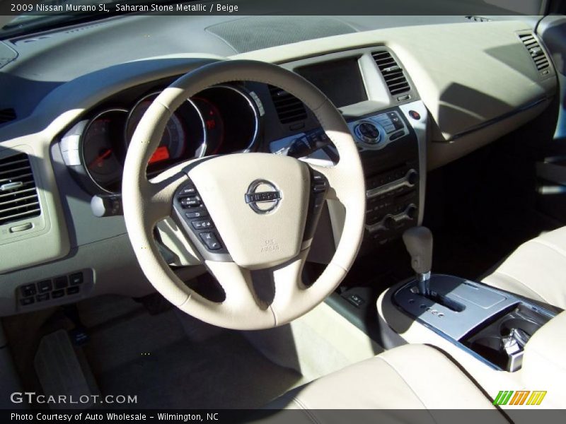 Saharan Stone Metallic / Beige 2009 Nissan Murano SL