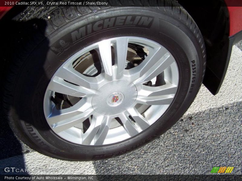 Crystal Red Tintcoat / Shale/Ebony 2010 Cadillac SRX V6