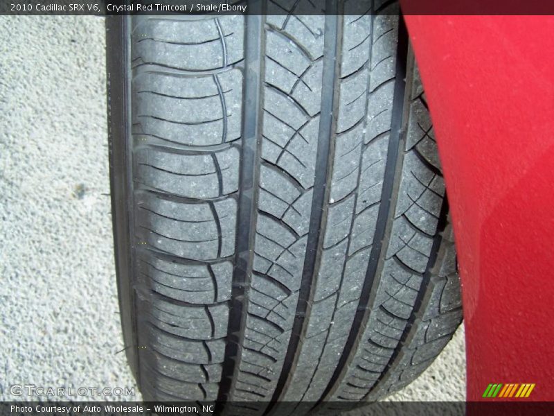 Crystal Red Tintcoat / Shale/Ebony 2010 Cadillac SRX V6