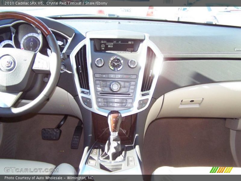Crystal Red Tintcoat / Shale/Ebony 2010 Cadillac SRX V6