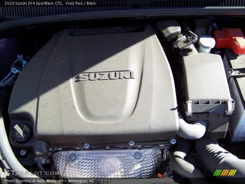 Vivid Red / Black 2010 Suzuki SX4 SportBack GTS