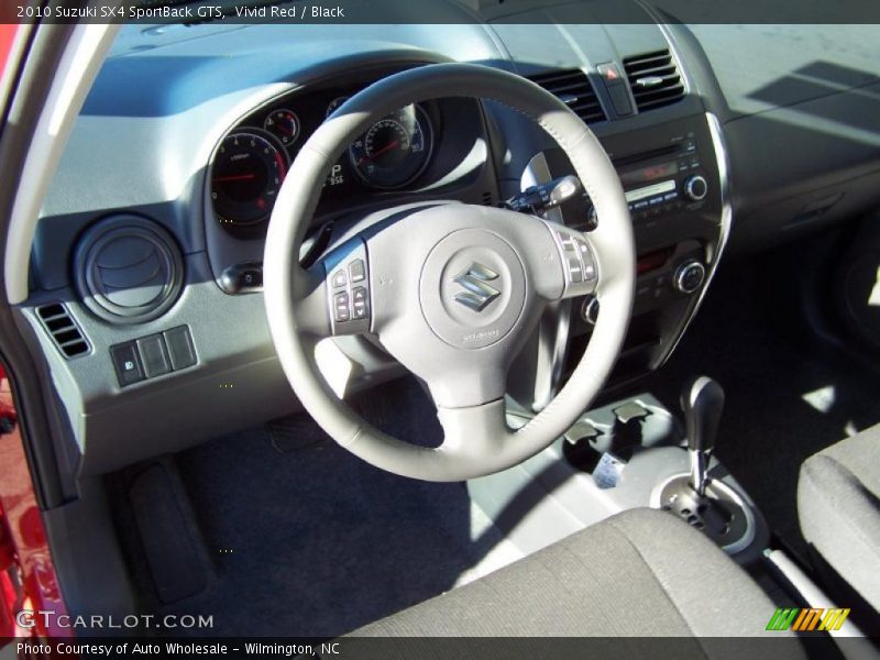 Vivid Red / Black 2010 Suzuki SX4 SportBack GTS