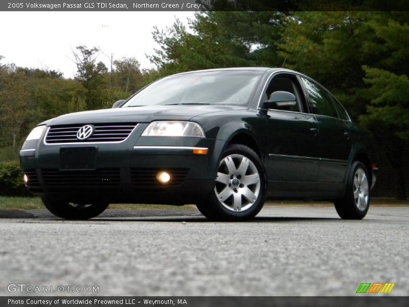 Northern Green / Grey 2005 Volkswagen Passat GLS TDI Sedan