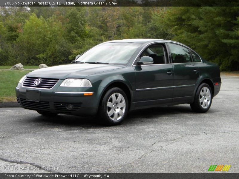 Northern Green / Grey 2005 Volkswagen Passat GLS TDI Sedan