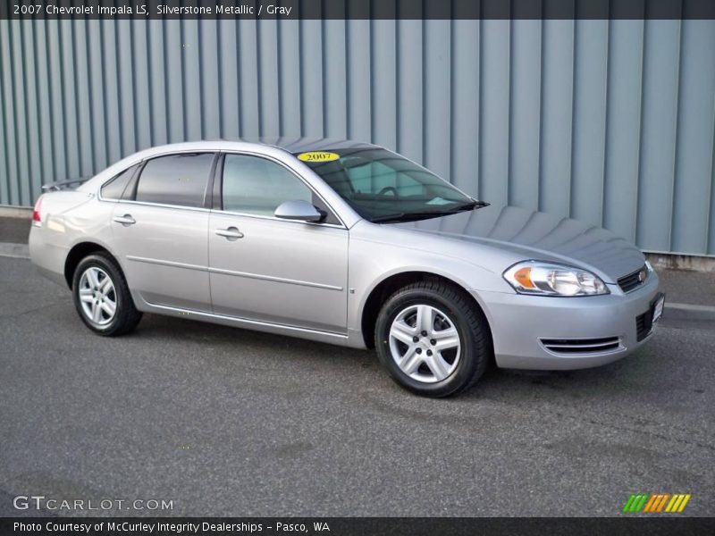 Silverstone Metallic / Gray 2007 Chevrolet Impala LS