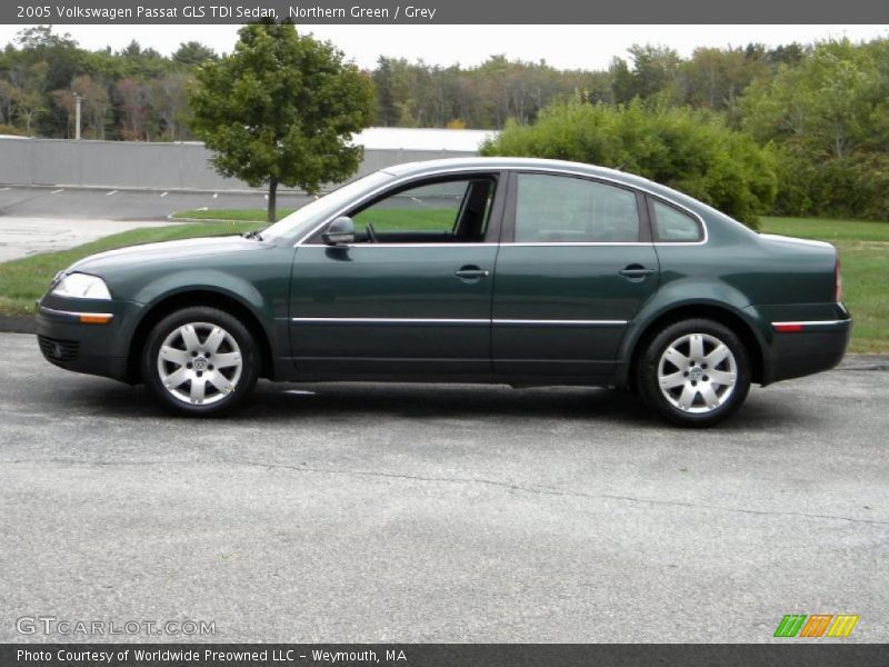 Northern Green / Grey 2005 Volkswagen Passat GLS TDI Sedan