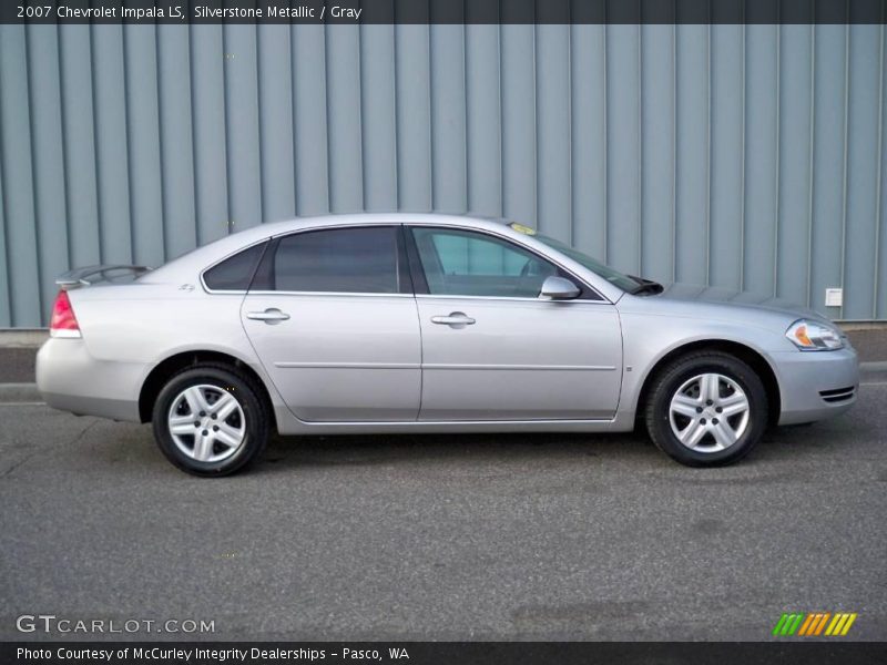 Silverstone Metallic / Gray 2007 Chevrolet Impala LS