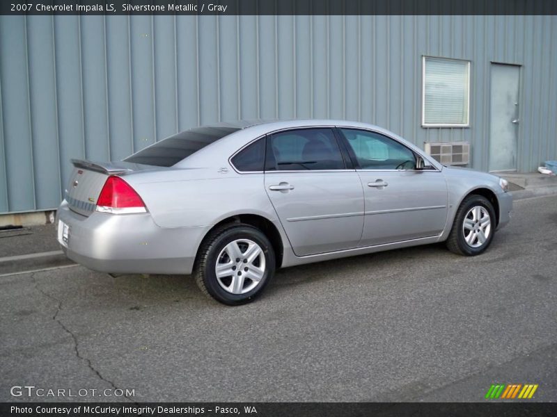 Silverstone Metallic / Gray 2007 Chevrolet Impala LS