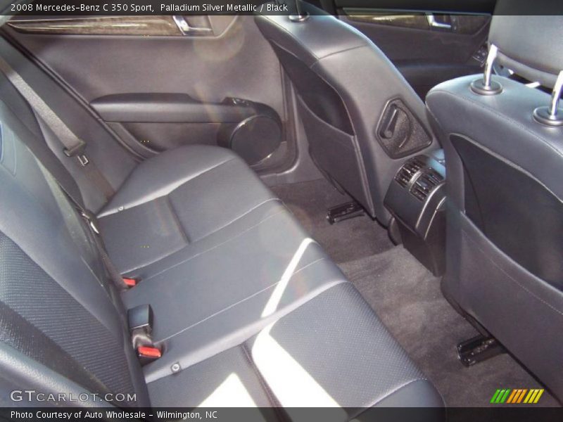 Palladium Silver Metallic / Black 2008 Mercedes-Benz C 350 Sport