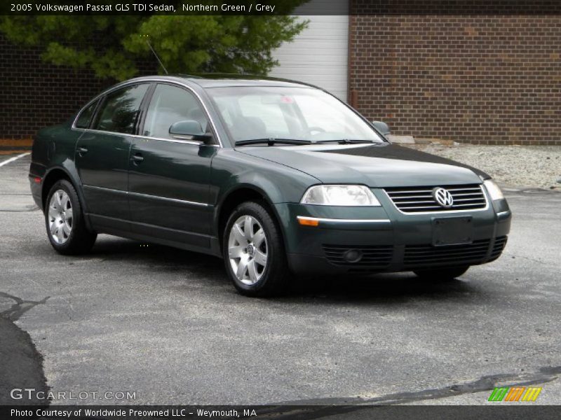 Northern Green / Grey 2005 Volkswagen Passat GLS TDI Sedan