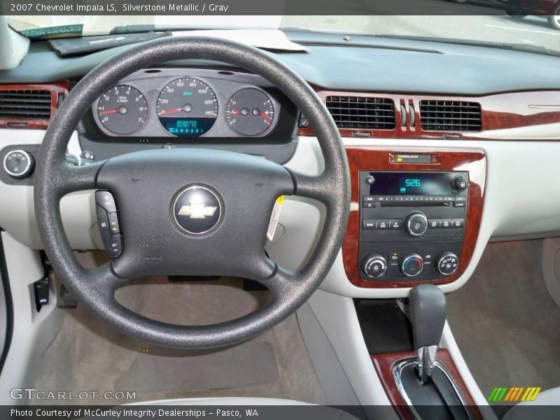 Silverstone Metallic / Gray 2007 Chevrolet Impala LS