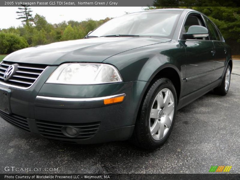 Northern Green / Grey 2005 Volkswagen Passat GLS TDI Sedan