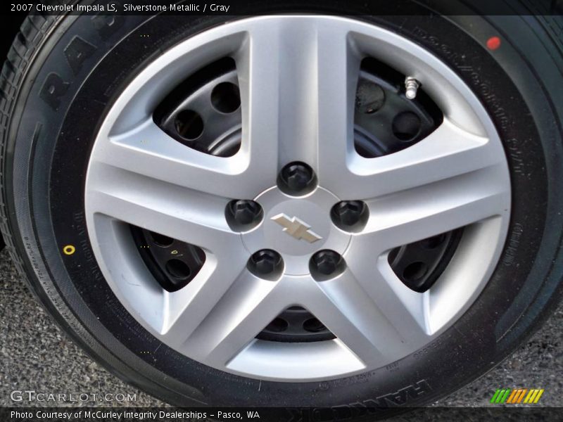 Silverstone Metallic / Gray 2007 Chevrolet Impala LS