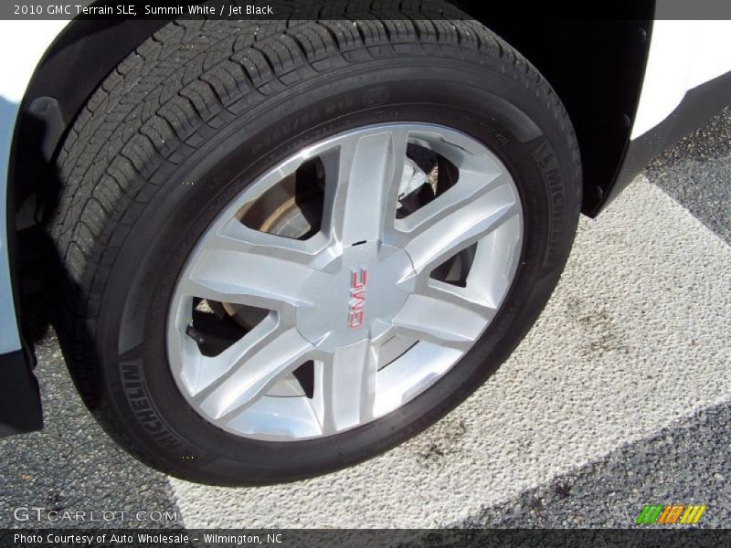 Summit White / Jet Black 2010 GMC Terrain SLE